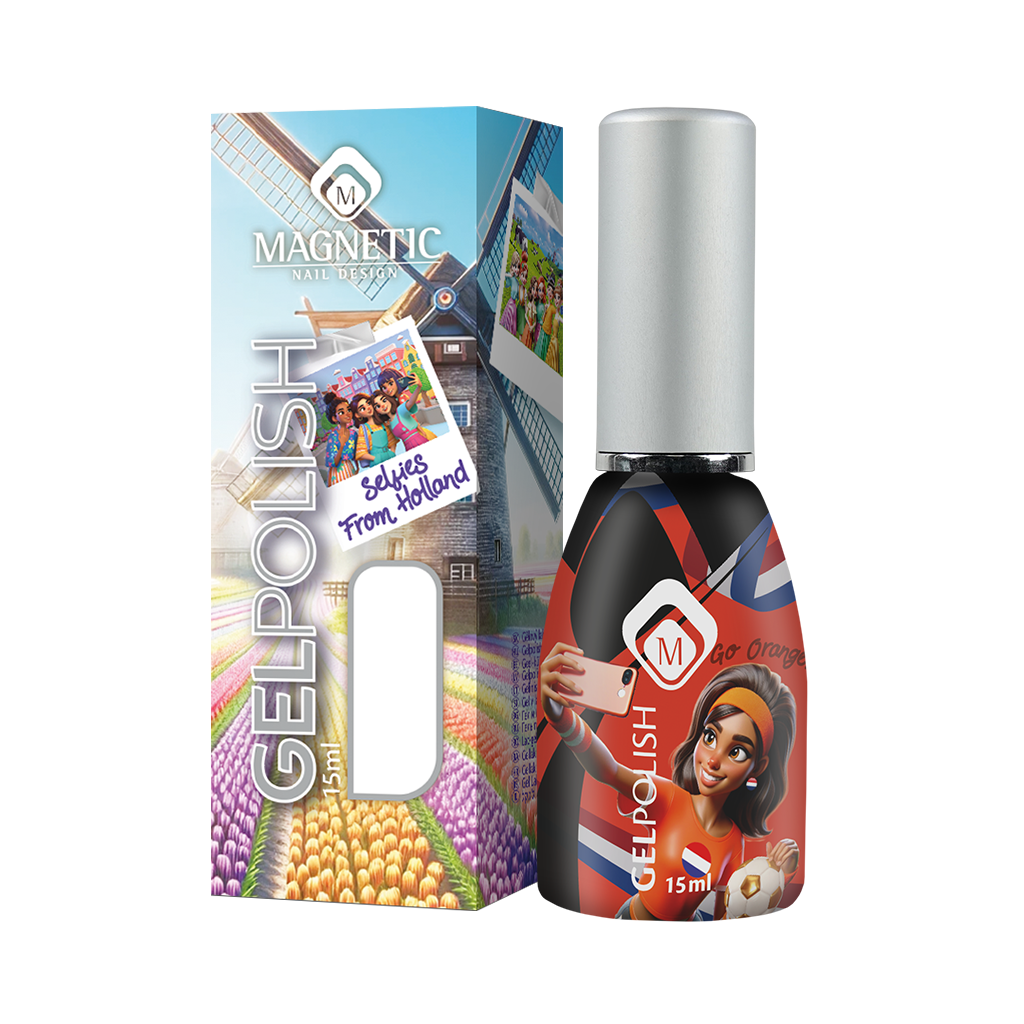 103606 Gelpolish Go orange 15ml (free of TPO)