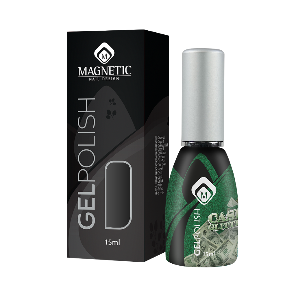 103539 Gelpolish Cash Glitter 15ml (free of TPO)