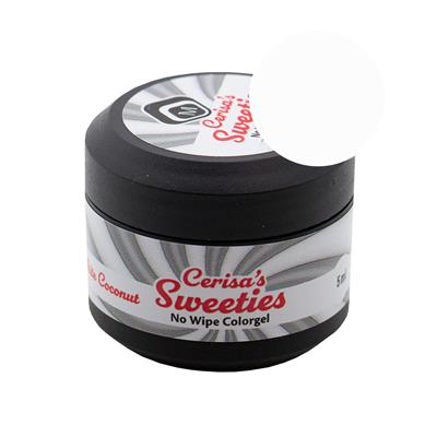 106660 Cerisa Sweeties White Coconut No Wipe Colour Gel