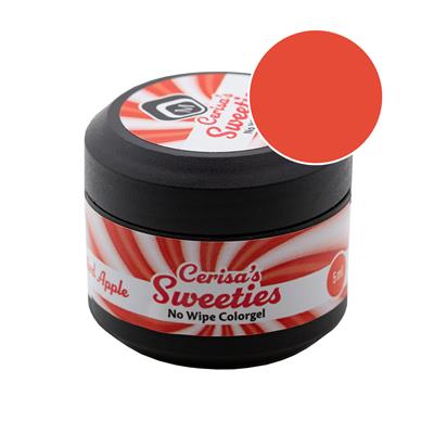 106661 Cerisa Sweeties Red Apple No Wipe Colour Gel