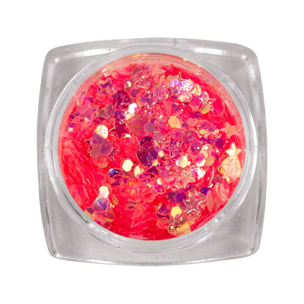 118952 Neon Inlay Hot Pink