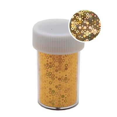 118231 Transfer Foil Roll 1.5m Holographic Gold Circle