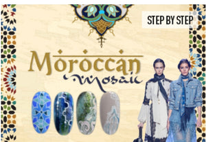 Step by step Moroccan Mosaic by Alina Khavronina