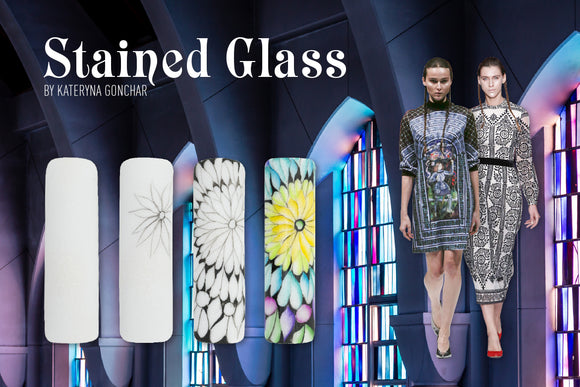 Stained Glass - New nail trend from Magnetic Nails Design