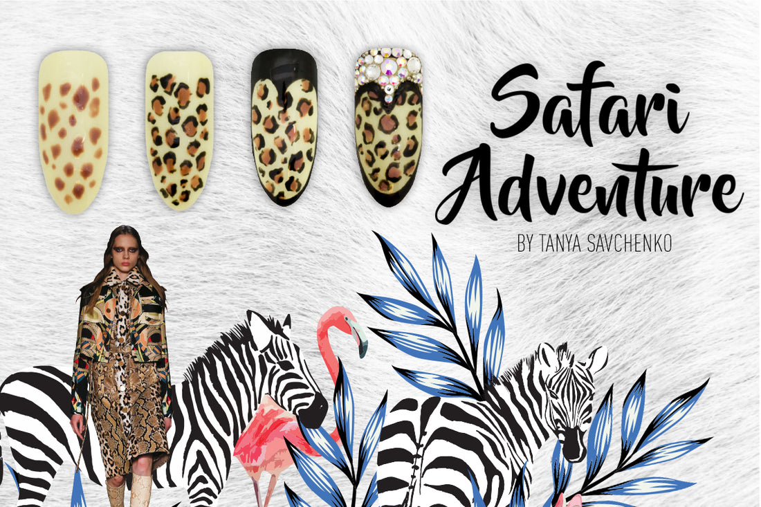 Safari Adventure - Nail trends from Magnetic Nails Design