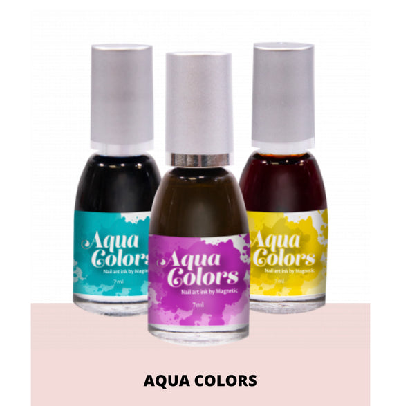 NAIL ART INK - AQUA COLOURS