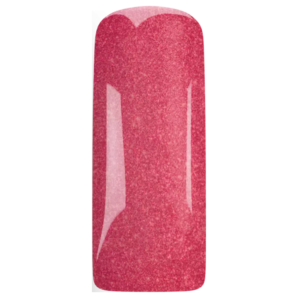 103586 Gelpolish Shocking Pink Glitter 15ml (free of TPO)