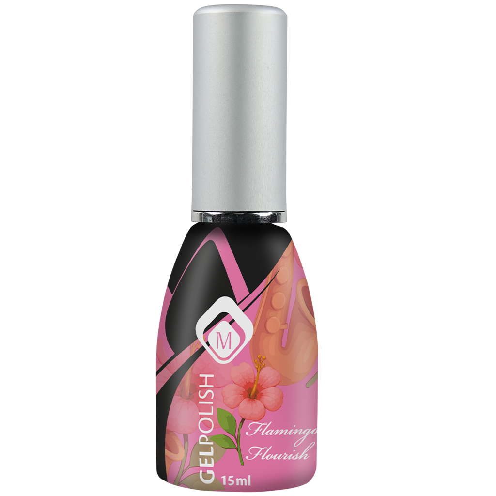 103625 Gelpolish Flamingo Flourish 15ml (free of TPO)