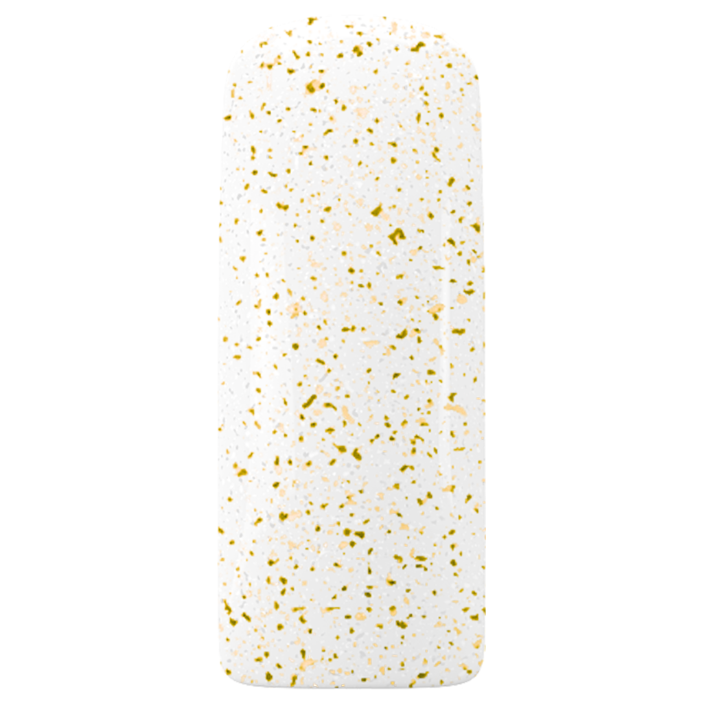104023 Matte Flakes Gold Top Gel 15ml