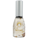 104023 Matte Flakes Gold Top Gel 15ml