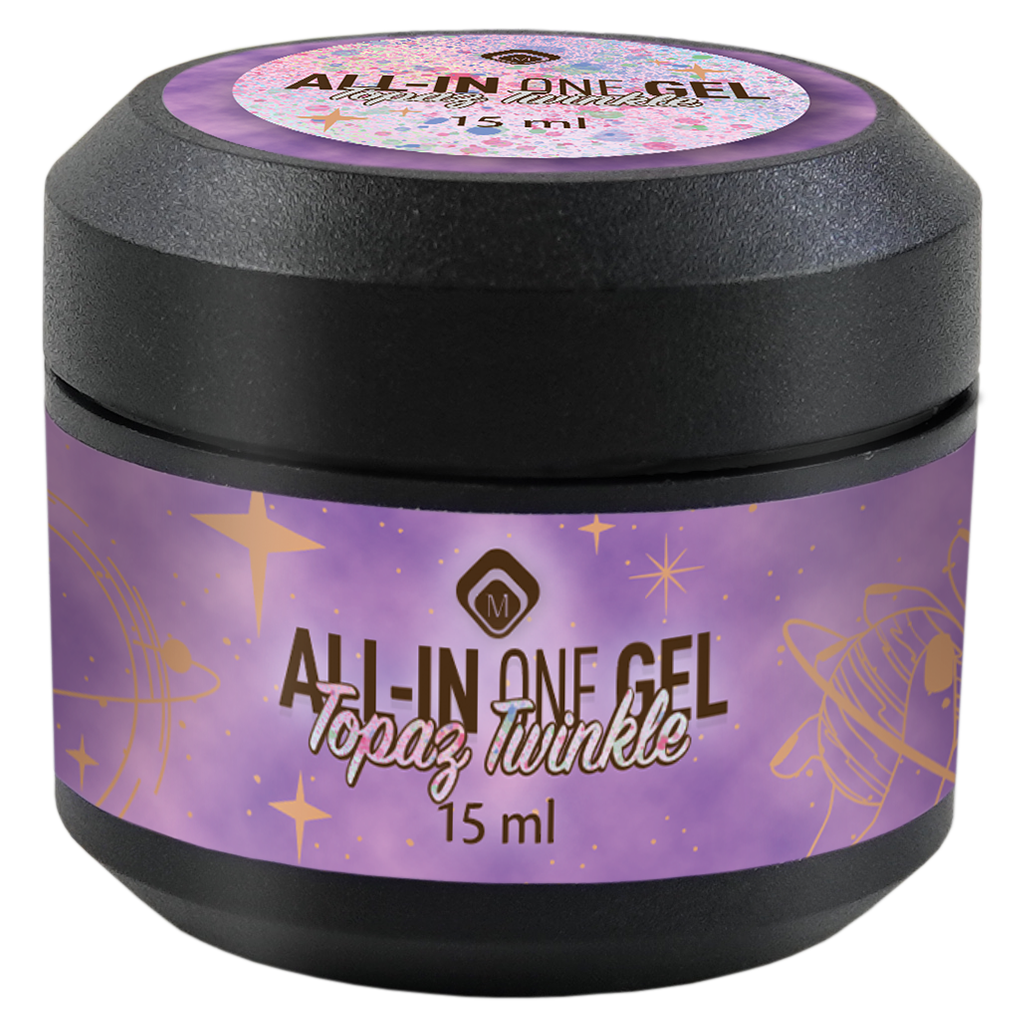 105100 All in One Gel Topaz Twinkle