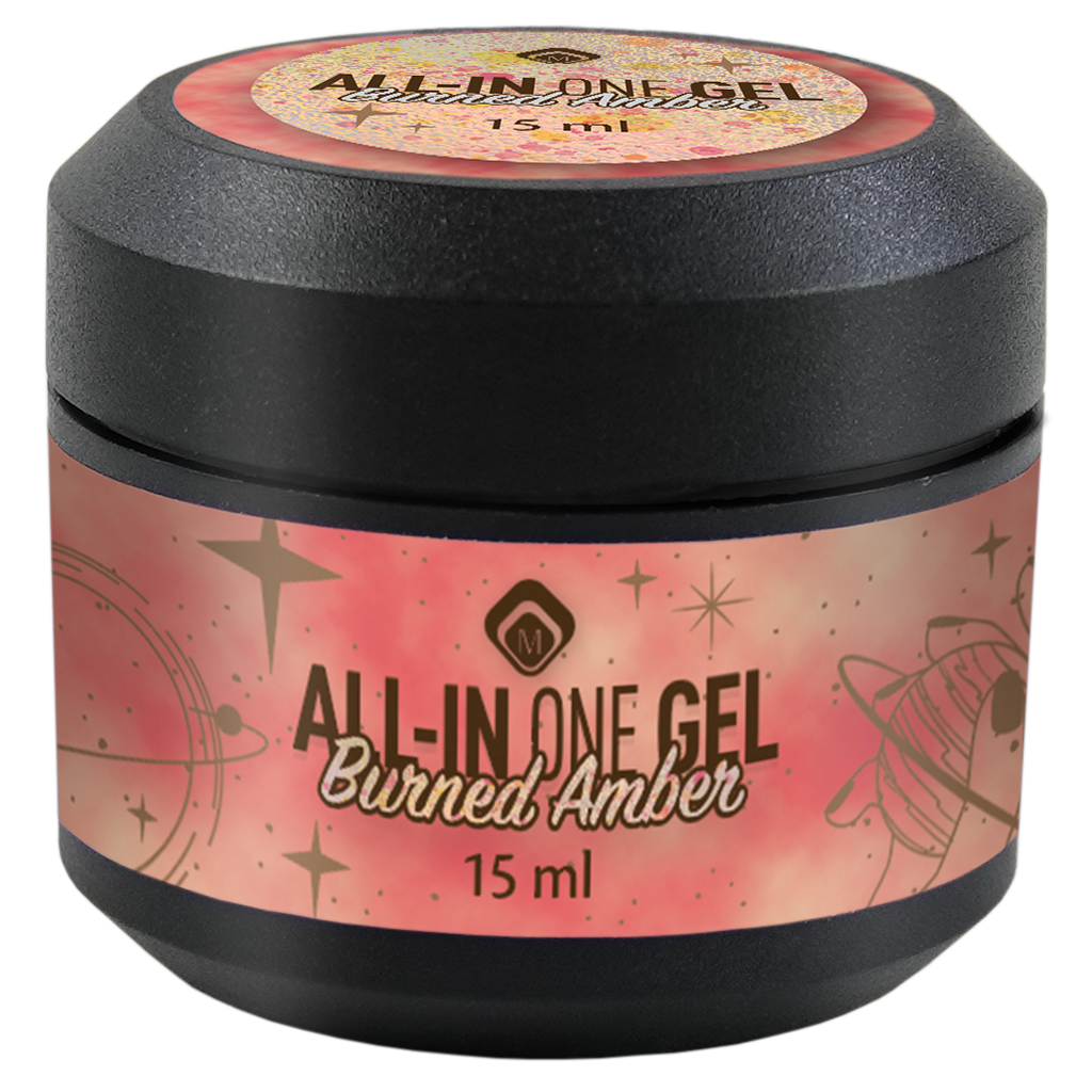 105104 All in One Gel Burned Amber 15ml