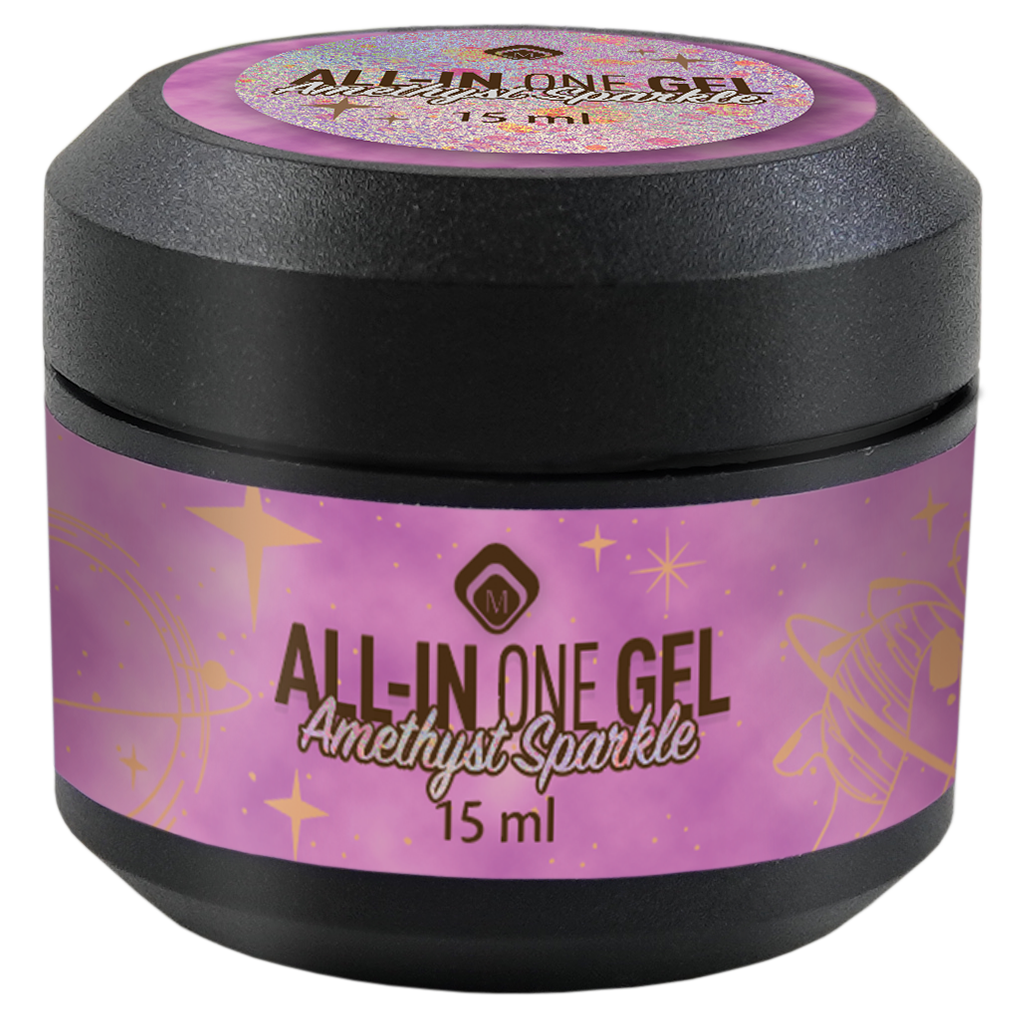 105105 All in One Gel Amethyst Sparkles 15ml