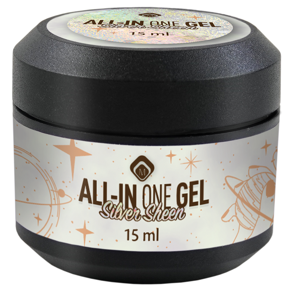 105109 All In One Gel Silver Sheen