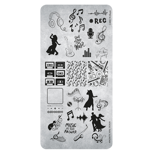 118679 Stamping Plate 76 Music