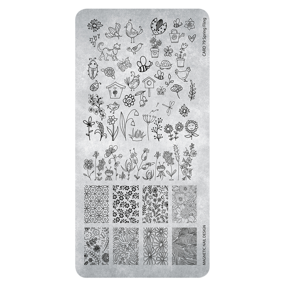118682 Stamping Plate 79 Spring fling
