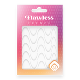 118977 Flawless French stickers White