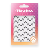 118978 Flawless French stickers Black