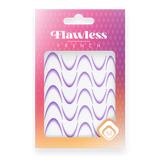 118979 Flawless French stickers Purple