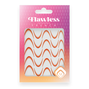 118980 Flawless French stickers Red