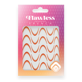118980 Flawless French stickers Red