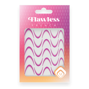 118981 Flawless French stickers Pink