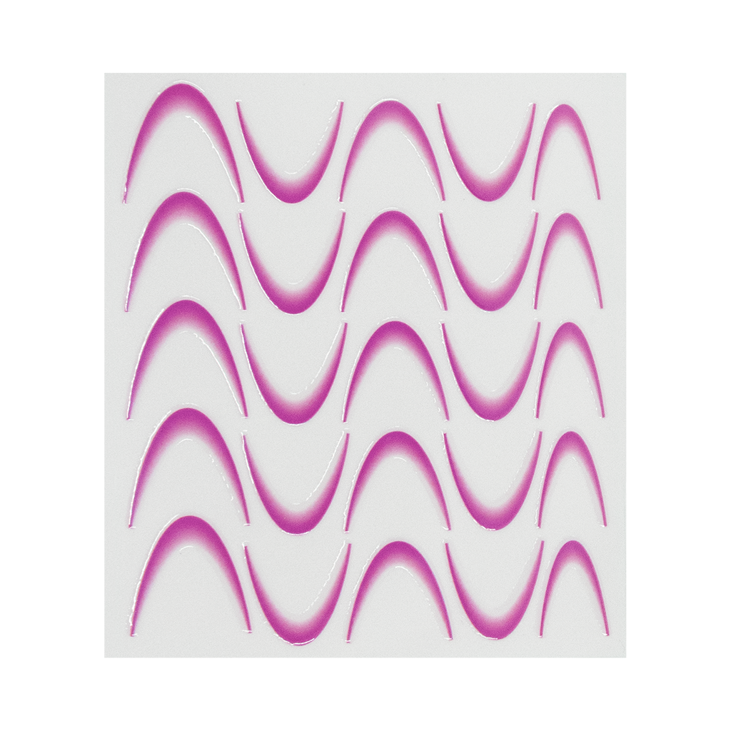 118981 Flawless French stickers Pink