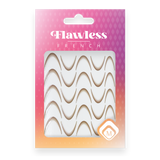 118984 Flawless French stickers Brown