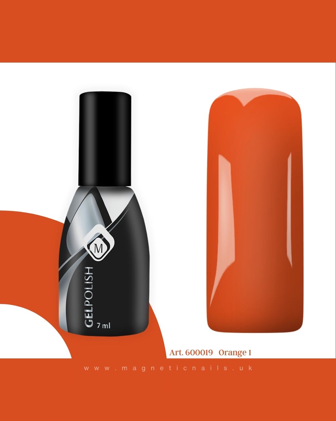 Gelpolish Orange 1  (7ml )