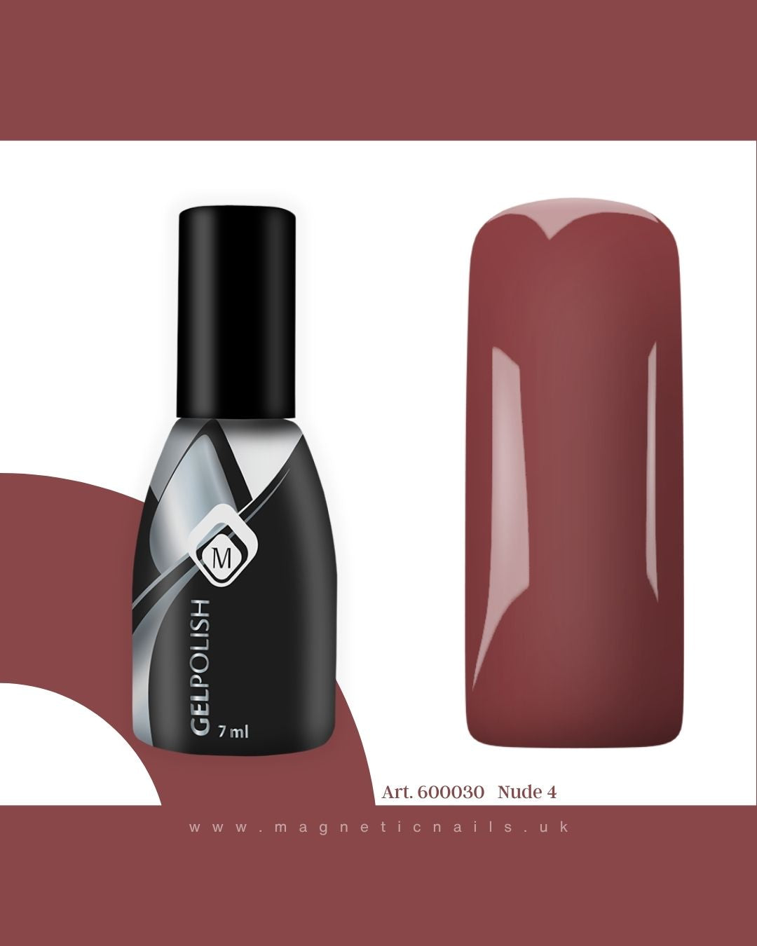 Gelpolish Nude 4 (7ml )