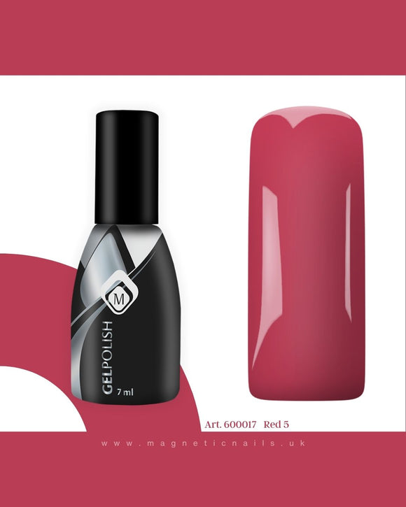 Gelpolish Red 5 (7ml )