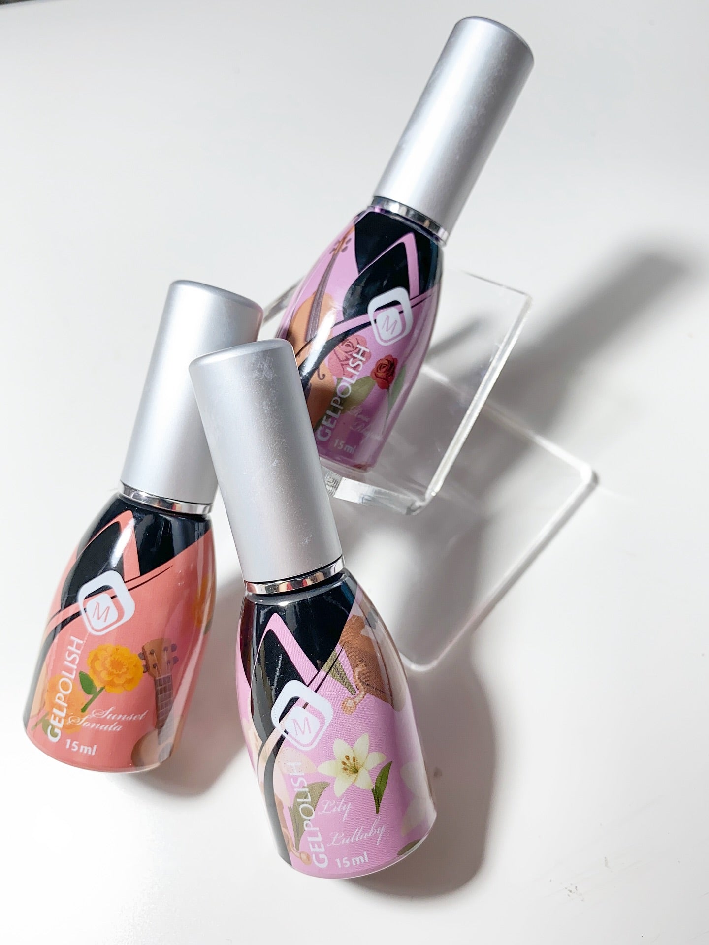 Floral Symphony Collection 1 Gelpolish Set (3 x 15ml)