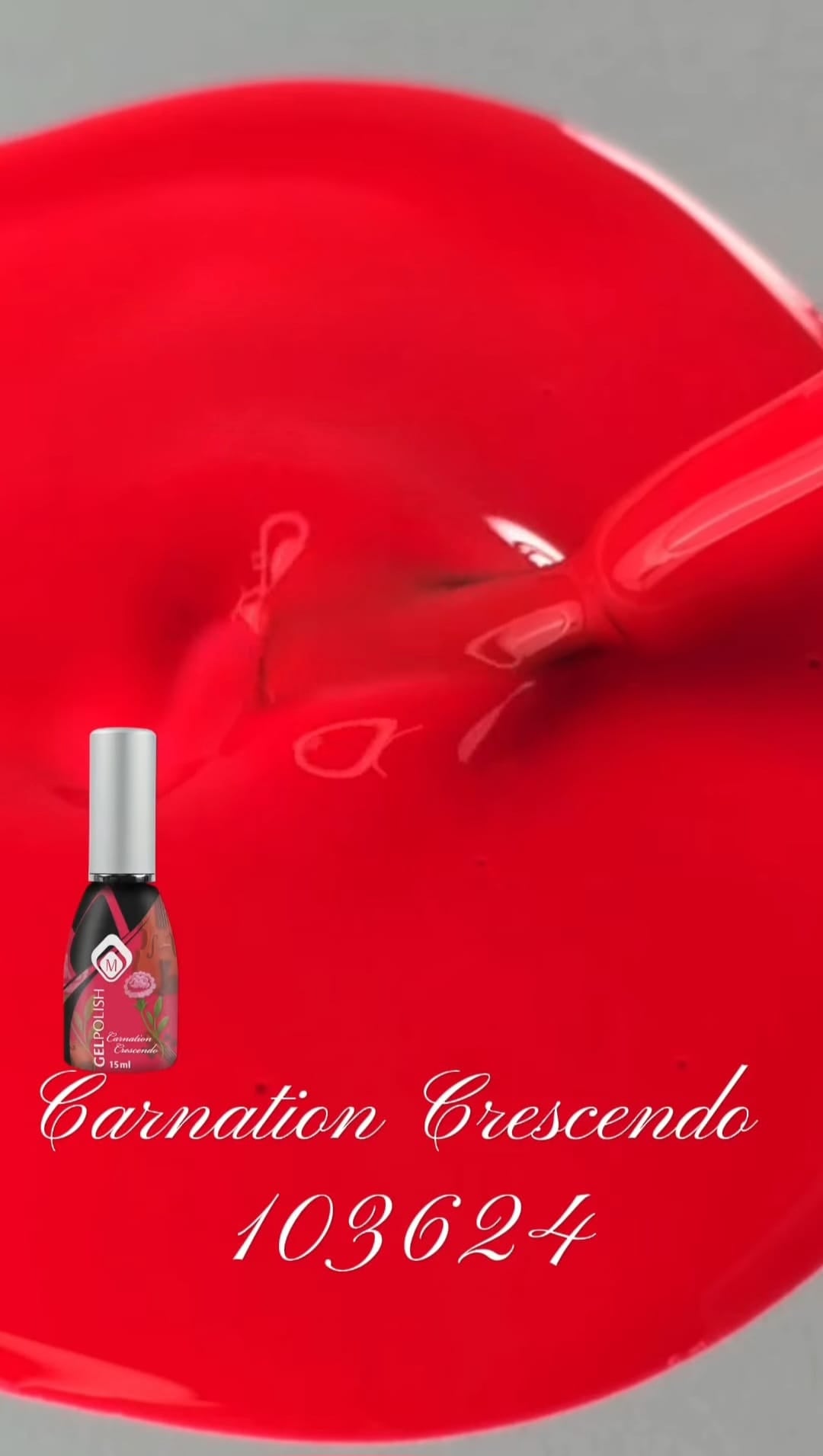 103624 Gelpolish Carnation Crescendo 15ml (free of TPO)
