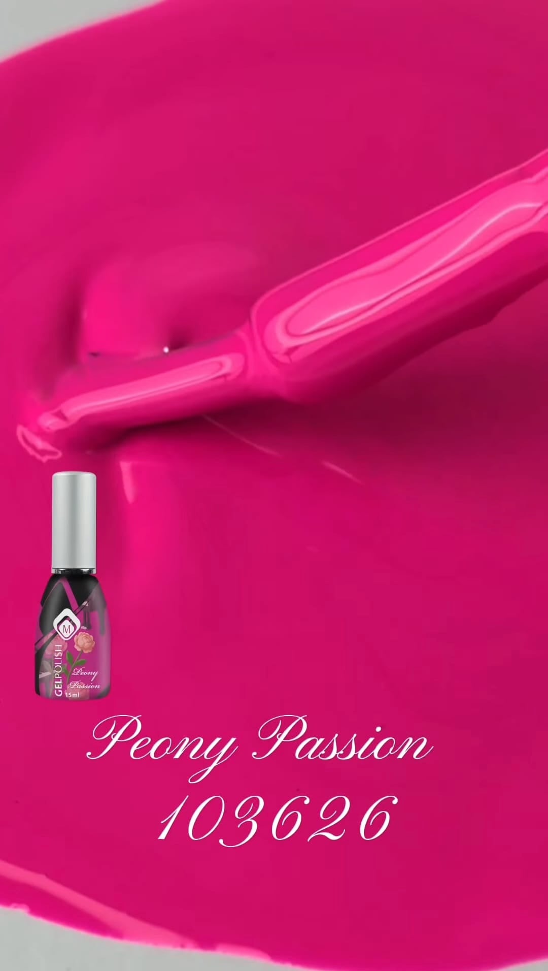 Set of 3  Gelpolish 7.5ml - Floral Symphony Collection (free of TPO)