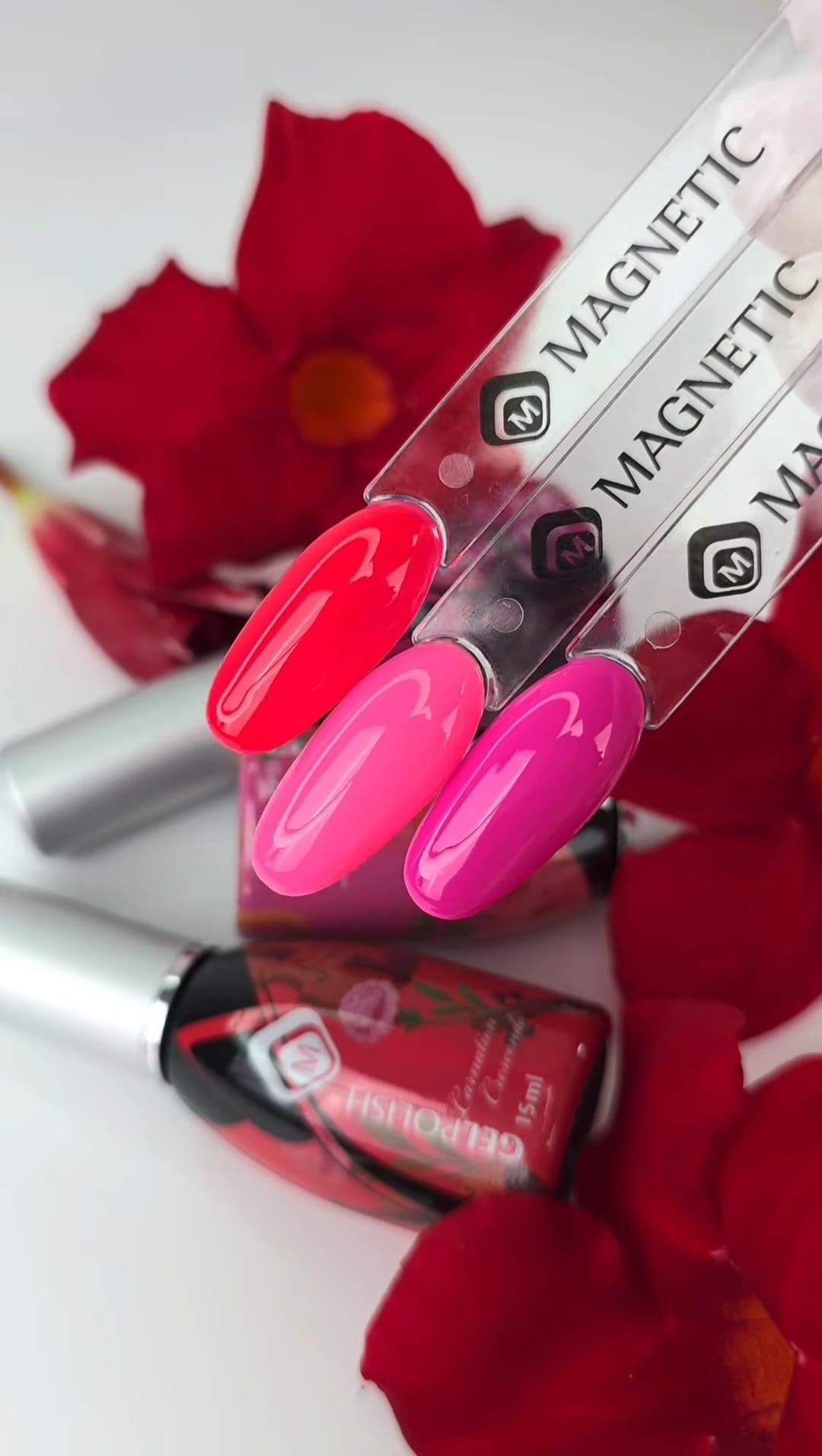 Set of 3  Gelpolish 7.5ml - Floral Symphony Collection (free of TPO)