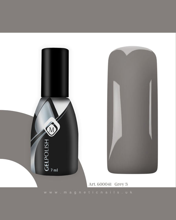 Gelpolish Grey 3  (7ml )