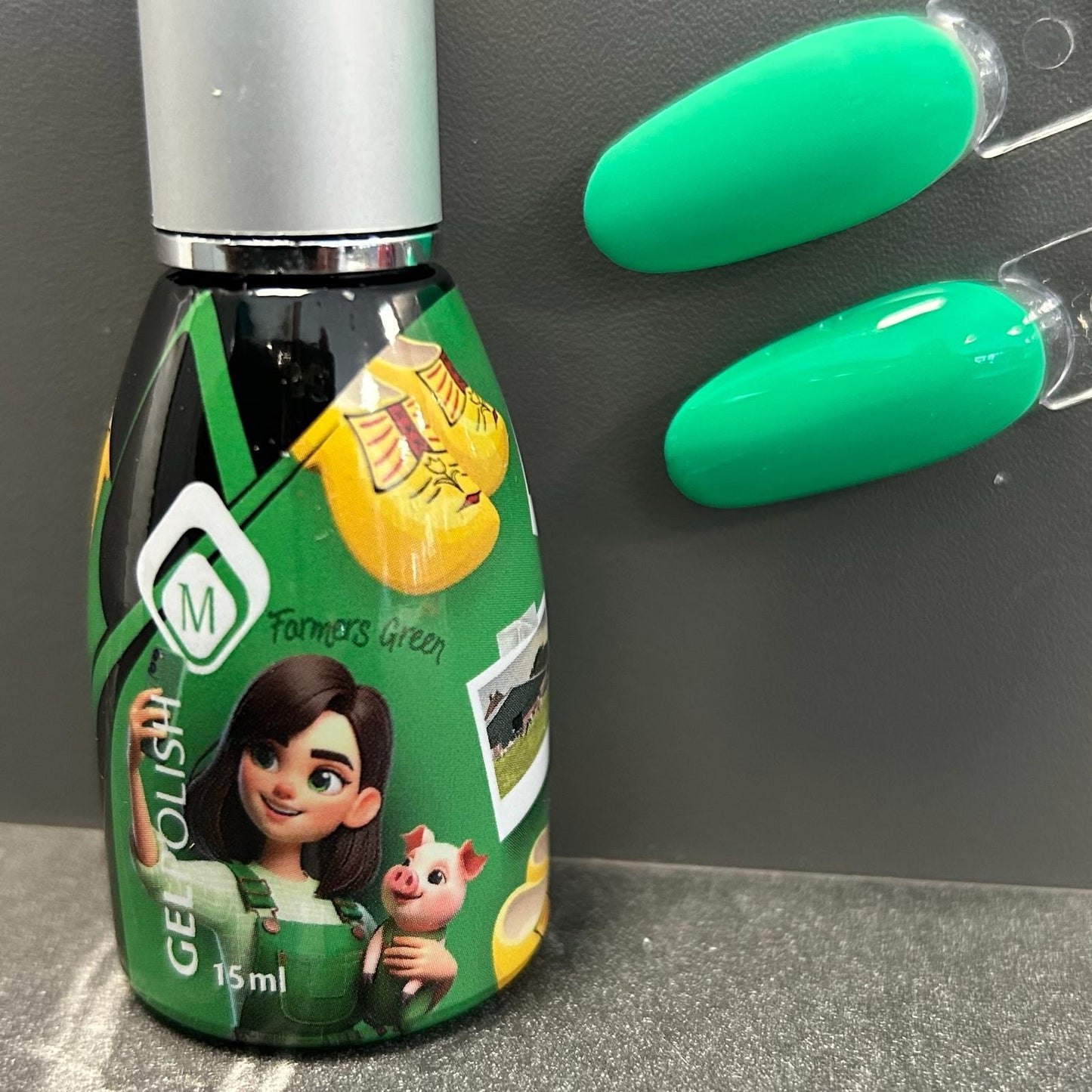 103610 Gelpolish Farmers Green  15ml (free of TPO)