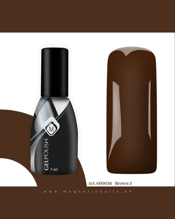 Gelpolish Brown 3 (7ml )