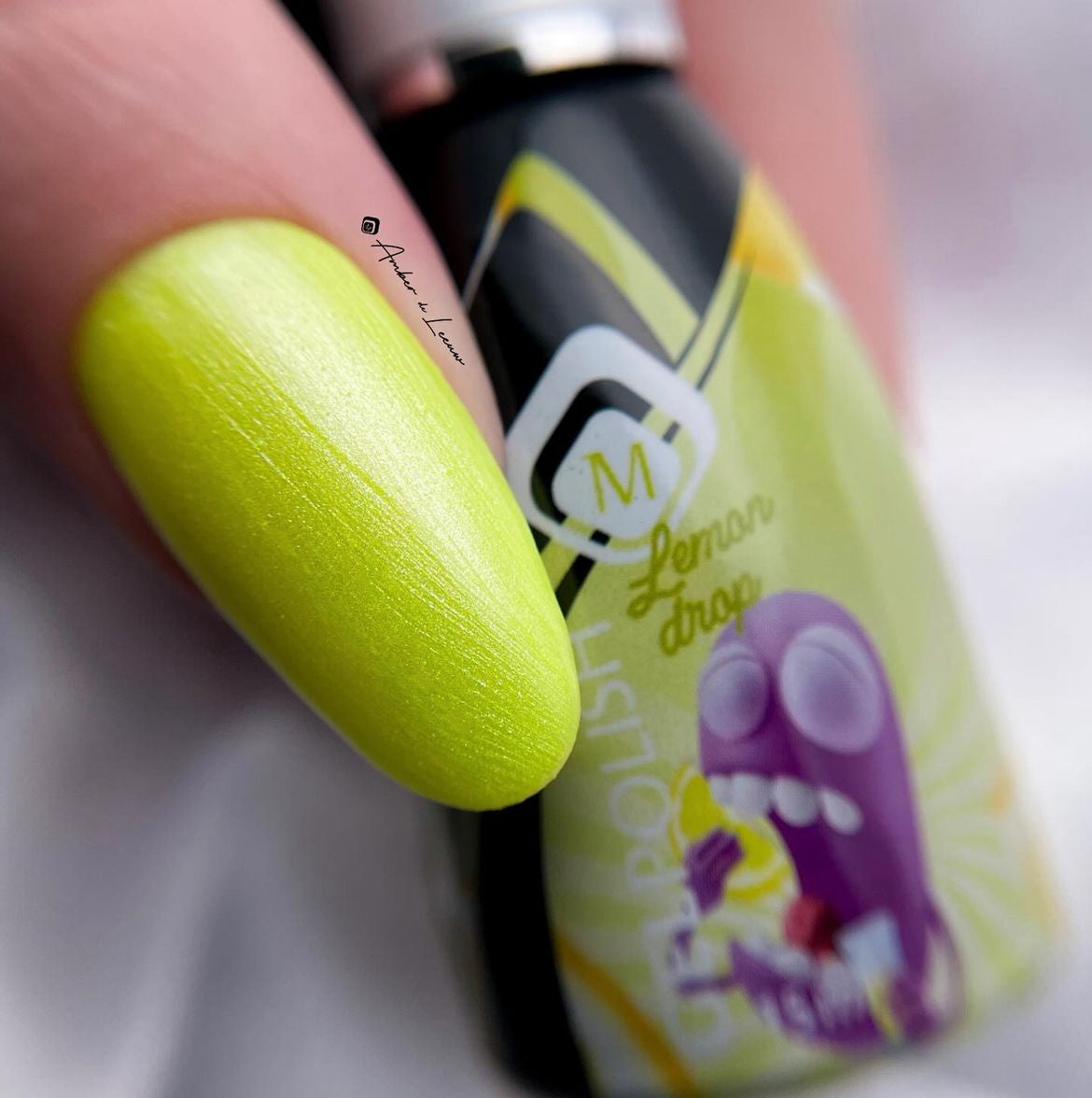 103591 Gelpolish Lemon Drop  15ml (free of TPO)