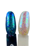118853 CHAMELEON FLAKES MERMAID PEACOCK GREEN
