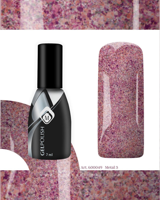 Gelpolish Metal 3 (7ml)
