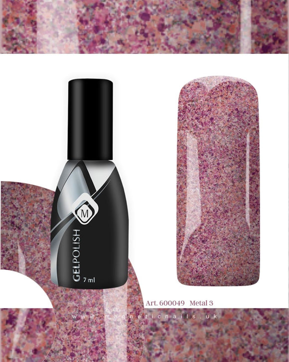 Gelpolish Metal 3 (7ml)