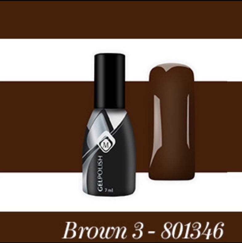 Gelpolish Brown 3 (7ml )