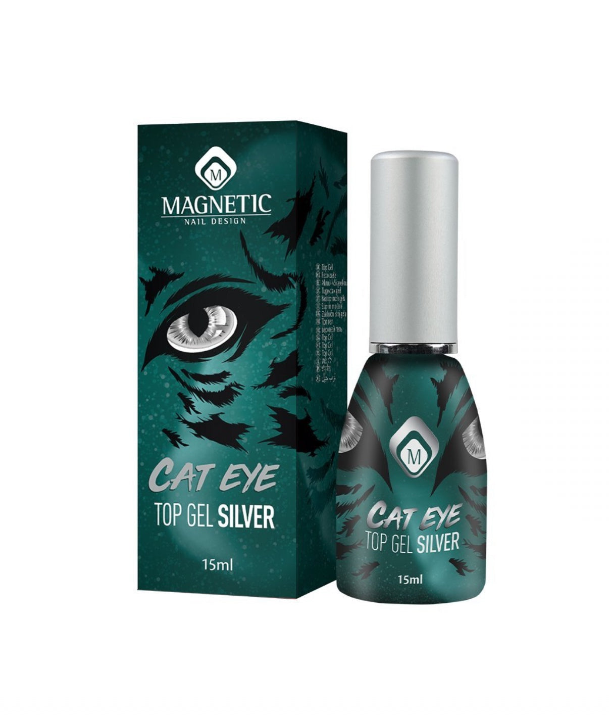 104030 Cat Eye Top Gel Silver