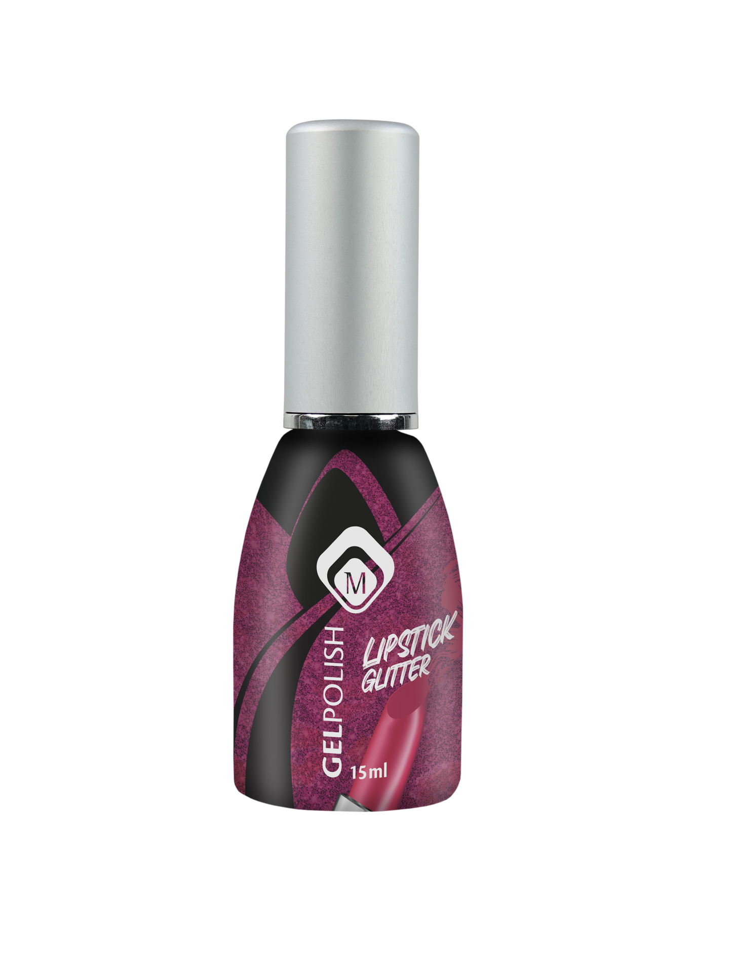 103541 Gelpolish Lipstick Glitter 15ml (free of TPO)