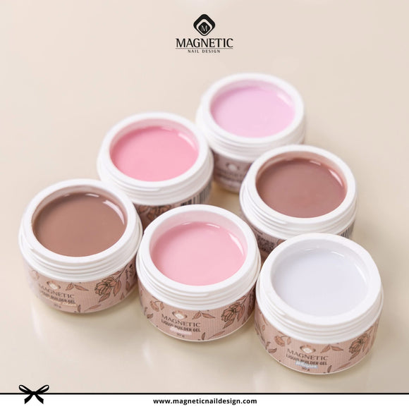 Liquid Builder Gel Collection ( 6 x 30g)