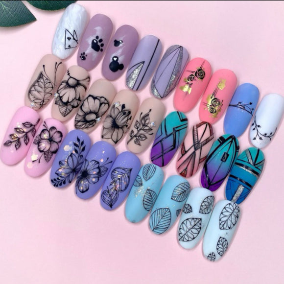 ONLINE Fine Lines Nail Art Course