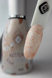 104024 Matte Flakes Rose Top Gel 15ml