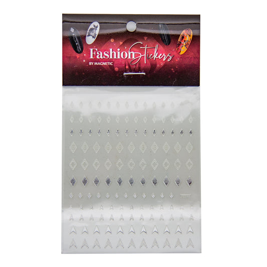 117044 Fashion Stickers Diamond Silver