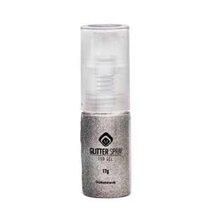 118090 Glitter Spray White Gold 17g